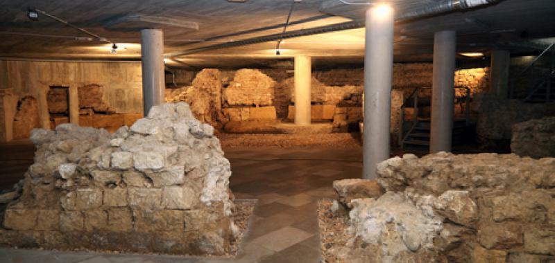 Cripta de Cascalerias. Anfiteatro